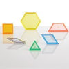 Edx Education Transparent Pattern Blocks in Mini Jar, Set of 120 22108J